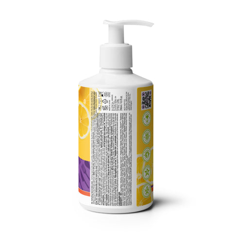 Image of A refreshing Uncaged Foodies - Zesty Citrus Hand & Body Lotion by Boss Uncaged Store with a zesty citrus design.