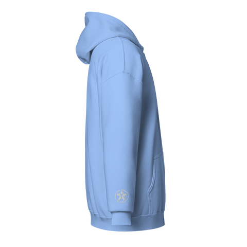Image of The back view of a Boss Uncaged Breakthrough Hoodie from the Boss Uncaged Store.