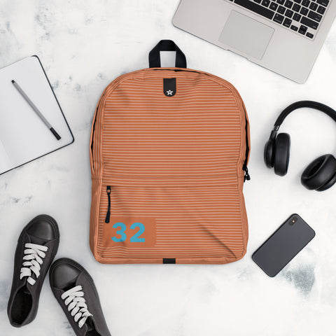 Image of Boss Uncaged Lined Notebook Backpack (Orange)