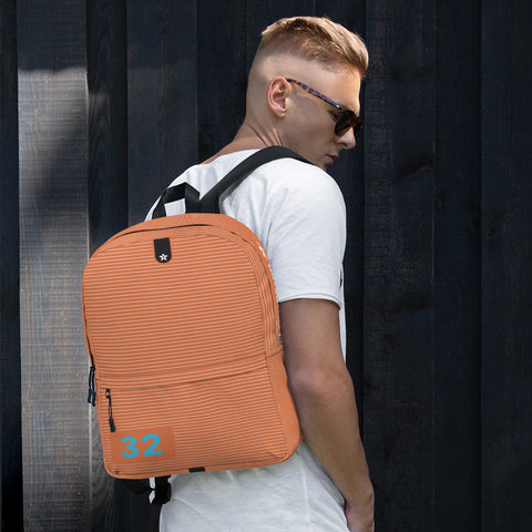 Image of Boss Uncaged Lined Notebook Backpack (Orange)