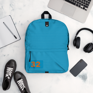 Boss Uncaged Lined Notebook Backpack (Blue)