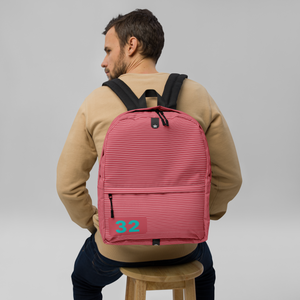 Boss Uncaged Lined Notebook Backpack (Red)
