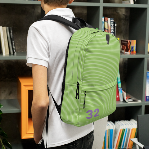 Image of Boss Uncaged Lined Notebook Backpack (Green)