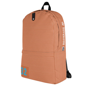 Boss Uncaged Lined Notebook Backpack (Orange)