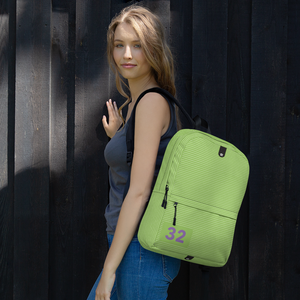 Boss Uncaged Lined Notebook Backpack (Green)