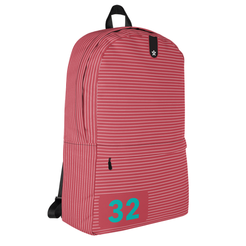 Image of Boss Uncaged Lined Notebook Backpack (Red)