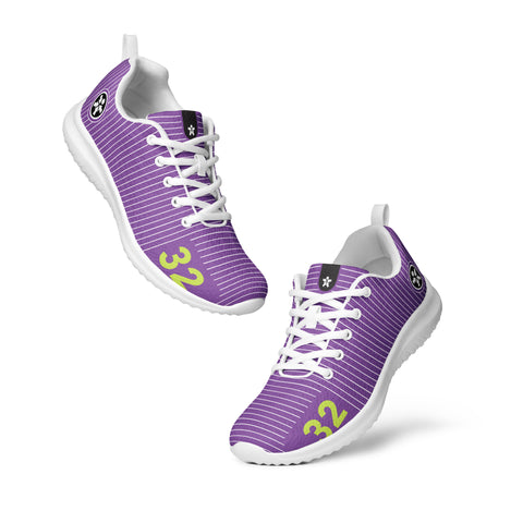 A pair of Boss Uncaged Workflow Athletic Shoes (Purple) from Boss Uncaged Store.