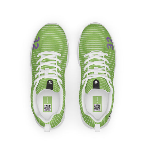 Image of A pair of Boss Uncaged Workflow Athletic Shoes (Green) from the Boss Uncaged Store on a white background.