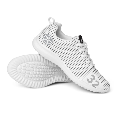 Image of A Boss Uncaged Workflow Athletic Shoes (White) on a white background.
