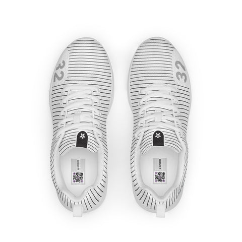 Image of A pair of Boss Uncaged Workflow Athletic Shoes (White) on a white surface.