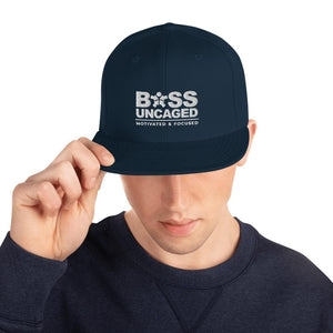 "Boss Uncaged Motivated & Focused" Snapback Hat