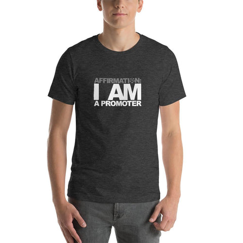 Image of I am a Boss Uncaged Store promoter short-sleeve unisex t-shirt.