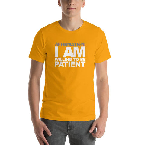 Image of AFFIRMATION: “I AM WILLING TO BE PATIENT”
