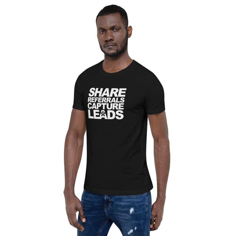 Image of “SHARE REFERRALS CAPTURE LEADS.”
