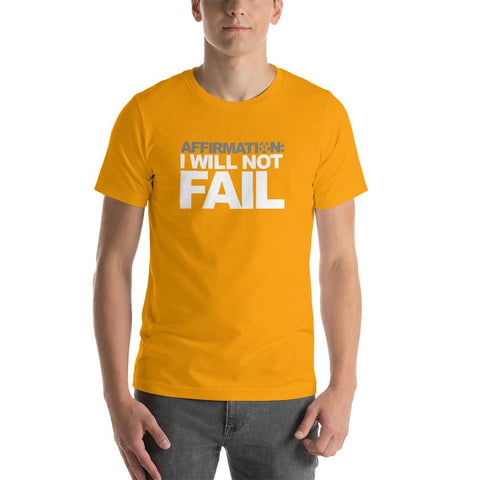 Image of AFFIRMATION: “I WILL NOT FAIL”