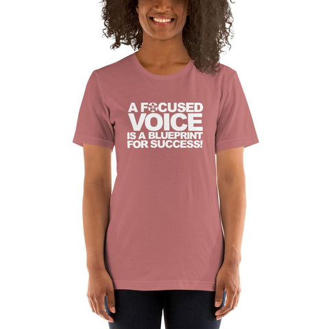 Image of “A FOCUSED VOICE IS A BLUEPRINT FOR SUCCESS!”