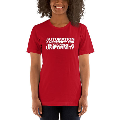 Image of “AUTOMATION IS A NECESSITY FOR THE ALIGNMENT OF UNIFORMITY”