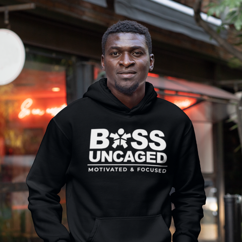 Image of BOSS Uncaged Pull Over Hoodie sweater