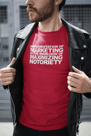Image of “IMPLEMENTATION OF MARKETING IS THE KNOW-HOW OF MAXIMIZING NOTORIETY”