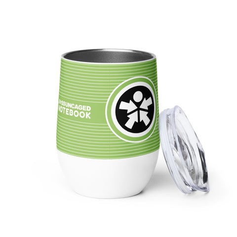 Image of Boss Uncaged Notebook Tumbler (Green)