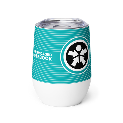 Image of Boss Uncaged Notebook Tumbler (Teal)