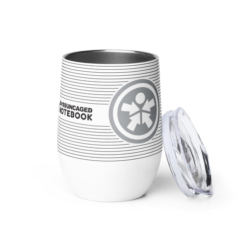 Image of Boss Uncaged Notebook Tumbler (White)