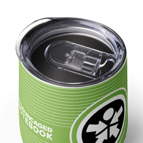 Image of Boss Uncaged Notebook Tumbler (Green)